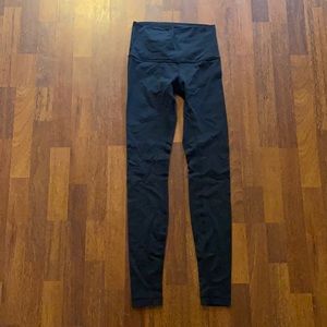 lululemon wunder unders full on luon size 6 full length